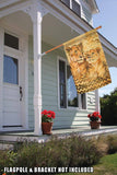 Hand Painted Lioness And Cub Flag image 8