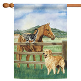 Pets Of A Pasture Flag image 5