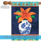 China Vase Lily Flag image 4