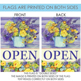 Open Watering Can Bouquet Flag image 9