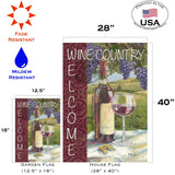 Vino-Wine Country Welcome Flag image 6