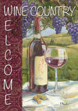 Vino-Wine Country Welcome Flag image 2