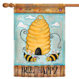Bee Happy Flag image 5