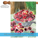 Watercolor Cherries Flag image 4