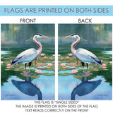 Reflecting Heron Flag image 9