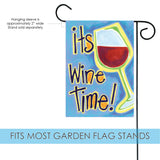 It's Wine Time Flag image 3