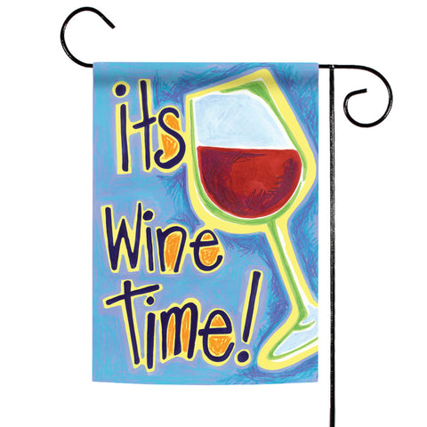 It's Wine Time Flag image 1