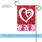 Heart & Flowers Flag image 3