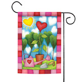 Heart Garden Flag image 1