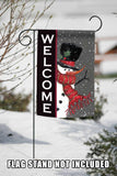 Snowman Welcome Flag image 7