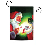 Santa & Mouse Flag image 1