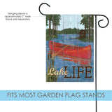 Rustic Lake Life Flag image 3