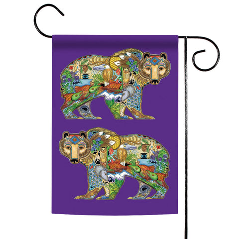 Animal Spirits- Grizzly Bear Flag image 1