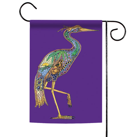 Animal Spirits- Heron Flag image 1