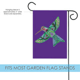 Animal Spirits- Hummingbird Flag image 3