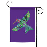 Animal Spirits- Hummingbird Flag image 1