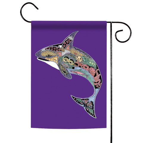 Animal Spirits- Orca Flag image 1