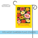 Yellow Welcome Bouquet Flag image 3