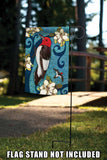 Red Headed Wood Pecker Flag image 7