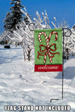 Candy Cane Welcome Flag image 7