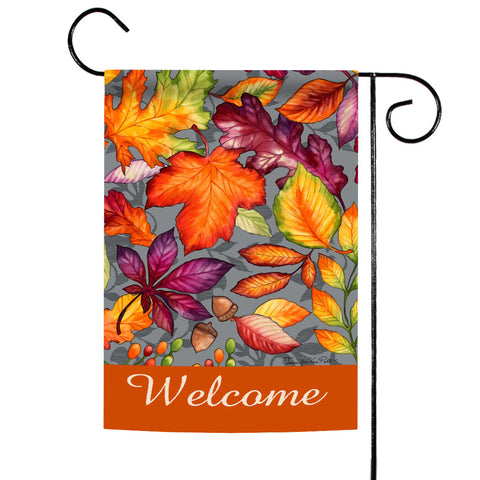 Autumn Welcome Flag image 1