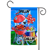 Grillin' n Chillin' Flag image 1