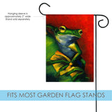Tranquil Tree Frog Flag image 3