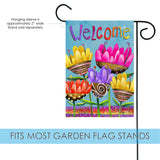 Painted Petals Flag image 3