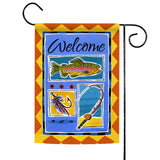 Rainbow Trout Welcome Flag image 1
