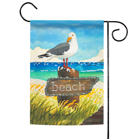Beach Bird Flag image 1