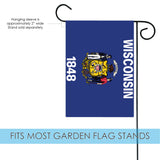 Wisconsin State Flag Flag image 3