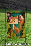Fox in the Forest Flag image 7