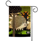 Happy Hedgehog Flag image 1
