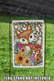 Flower Fox Flag image 7