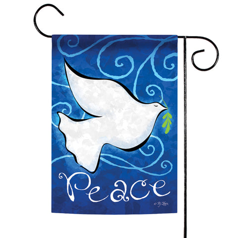 Snow White Dove Flag image 1