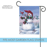 Snowy Birdy Buddy Flag image 3
