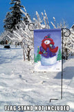 Red Hat Snowlady Flag image 7