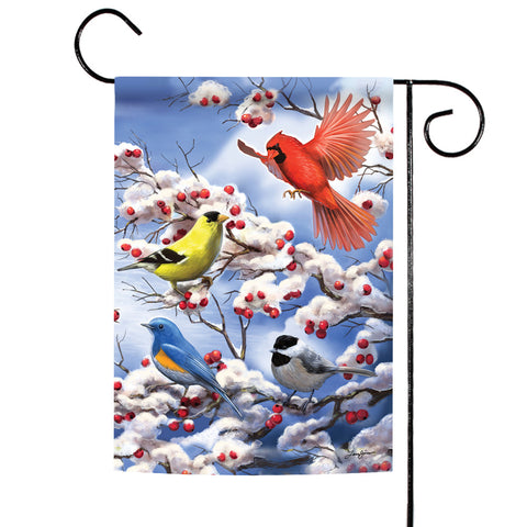 Finch and Cardinal Flag image 1