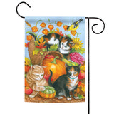 Kitten Cornucopia Flag image 1