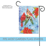 Poinsettia Cardinals Flag image 3