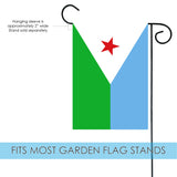 Flag of Djibouti Flag image 3