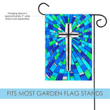 Stained Glass Cross Flag image 3
