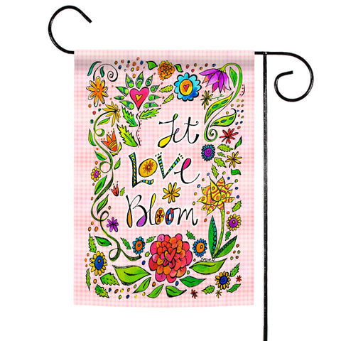 Let Love Bloom Flag image 1