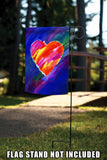 Heart in Blue Flag image 7