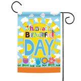 What a Beautiful Day Flag image 1