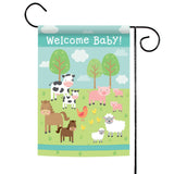 Welcome Baby Flag image 1