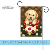Potted Puppy Flag image 3