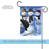 Snowman Photobomb Flag image 3