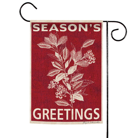 Season's Greetings Flag image 1