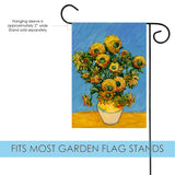 Van Gogh's Sunflowers Flag image 3